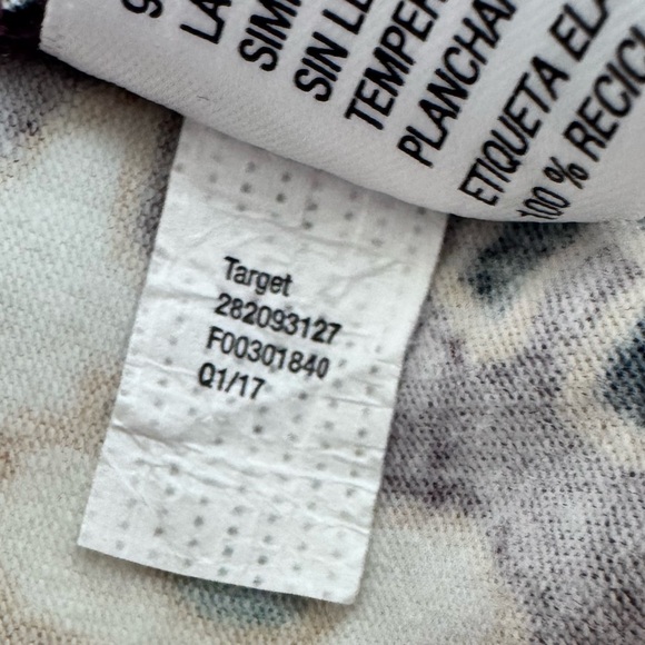 NWT Adorable knit midi tank dress in purple print by Xhilaration, ikat, bodycon - Picture 14 of 14